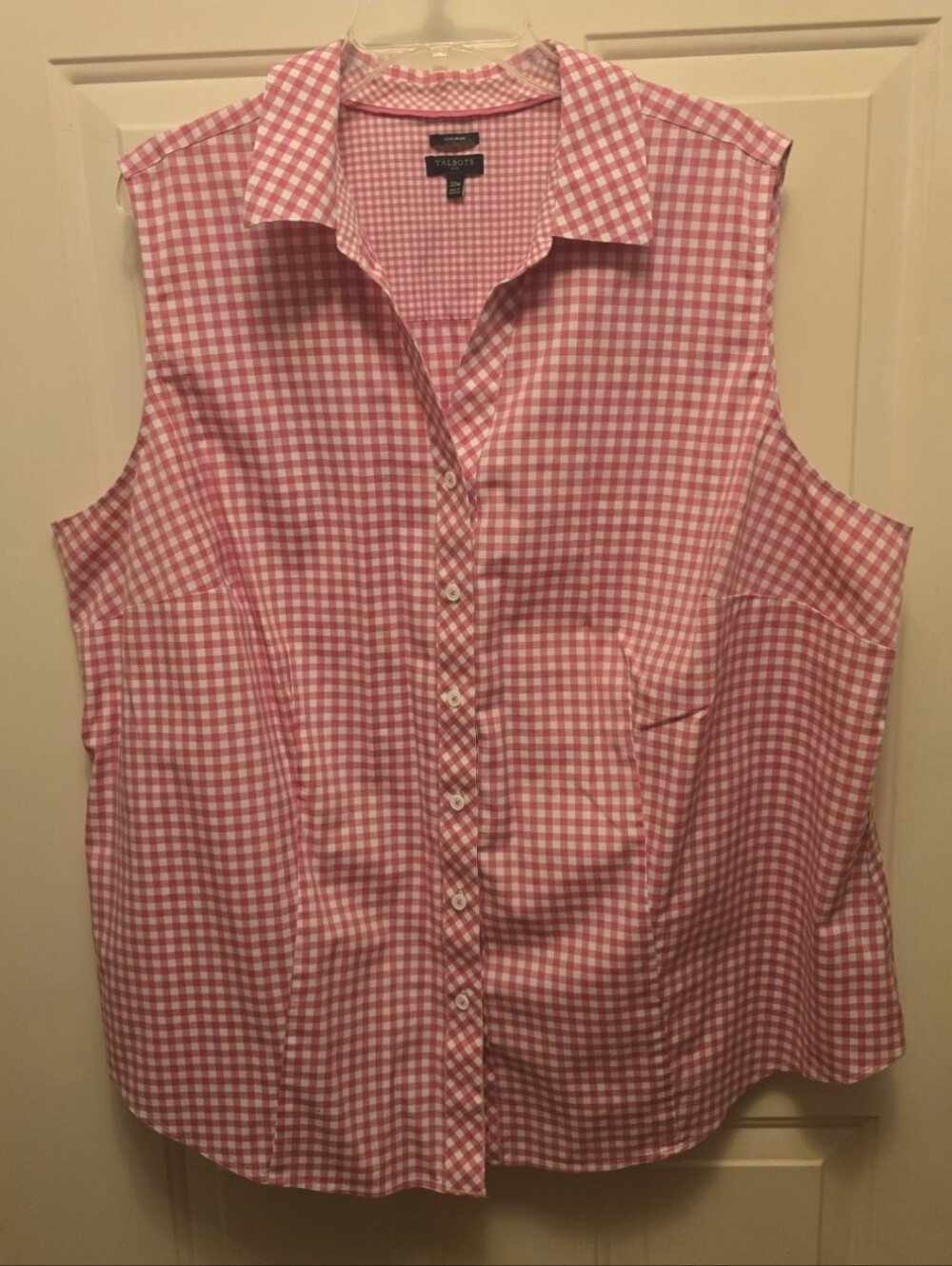 Talbots Perfect Shirt - Sleeveless - Gingham
Size 22W - Picture 2 of 5